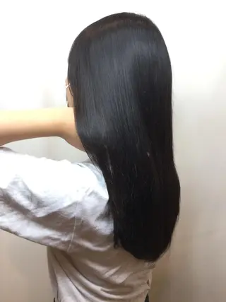 ロング パーマ Annon プライベートサロンのヘアスタイル