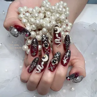 ネイル 💎CC・NaNa 韓国風ネイル🌙Cのネイルデザイン