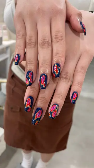 ネイル 🤎Two ERI🤎のネイルデザイン