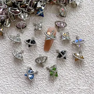 ネイル Hana NAIL所属・🩵 Rin🩵のネイルデザイン