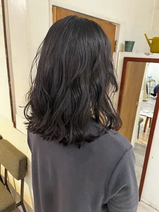 ミディアム カラー 横浜駅/ツヤ髪美容師 吉田のヘアスタイル