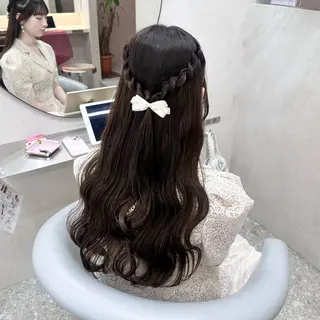 ロング hina🎀新宿/ エクステ/girlyのヘアスタイル