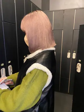 カラー AYUMI/ブリーチ モデル募集中🌻🐝のヘアスタイル