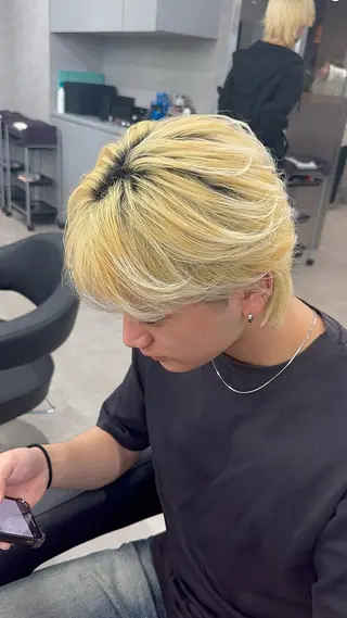 メンズ 韓国ヘア忠実再現/ 韓国ヘア/tomoのヘアスタイル