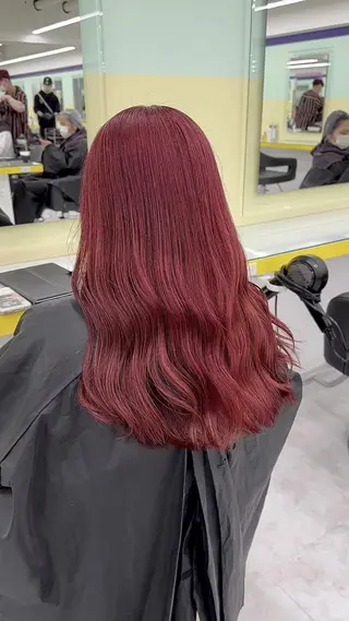 カラー 🍒renka🍒 ボブ/ショート/暖色のヘアスタイル