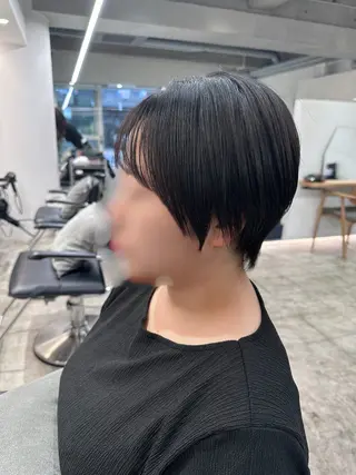 ショート mio/【日本橋】 パーマモデルのヘアスタイル