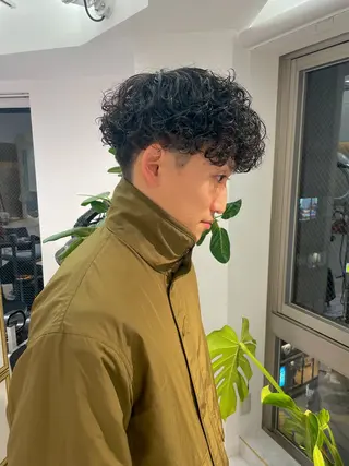 パーマ メンズ 野本光一朗/メンズ/ メンズパーマのヘアスタイル