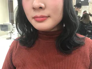 ミディアム E N T E R所属・🌕髪質改善/透明感 @ENTER大名のヘアスタイル