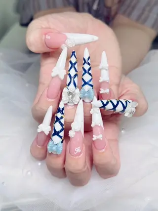 ネイル 💕チップネイル 🩷のネイルデザイン