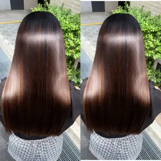 ロング 神戸三宮/縮毛矯正/ 髪質改善/北郷のヘアスタイル