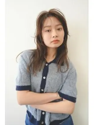 ロング nelke/レイヤー 立川/ブリーチのヘアスタイル