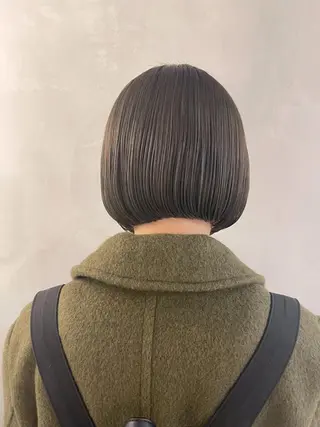 ミディアム カラー 川本 裕🌿のヘアスタイル