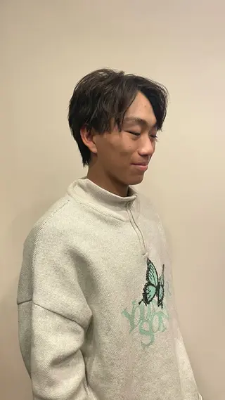 メンズ トヨシマ シュウトのヘアスタイル