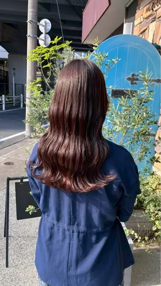 ロング カラー 透明感カラー🫧 𝐫𝐞𝐦𝐢🫧のヘアスタイル
