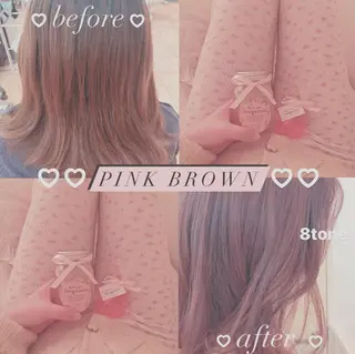 カラー 𝐑𝐮𝐧𝐚❤︎ ワンホンの眉毛・アイブロウイメージ