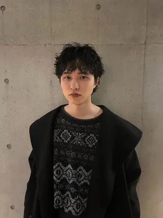 パーマ メンズ 似合わせカット /パーマ岡本淳平のヘアスタイル