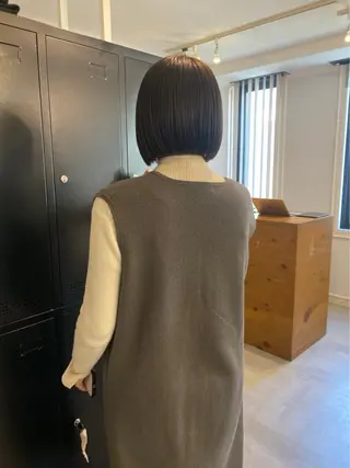 ショート SALT WATER所属・南堀江レイヤーカット MIKU🍒のヘアスタイル