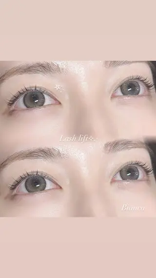 マツエク・マツパ Bianca 荻窪 RINAのマツエク・マツパデザイン