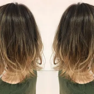 ショート カラー Le Clic所属・貝通丸 朱里のヘアスタイル