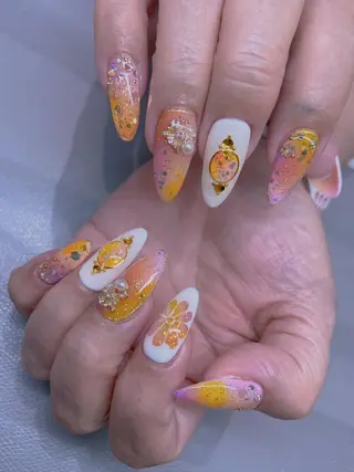 ネイル 長さだし専門店 M2　rikaのネイルデザイン