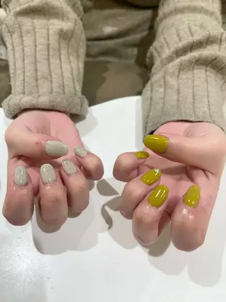 ネイル 🐶 🐾のネイルデザイン