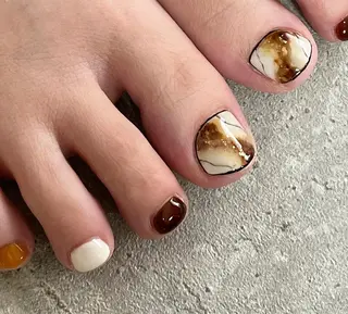 ネイル 東 千夏のネイルデザイン