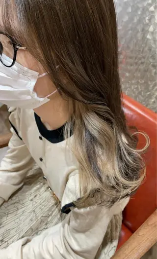 ロング カラー newi梅田🫧韓国 ヘア🫧sakiのヘアスタイル