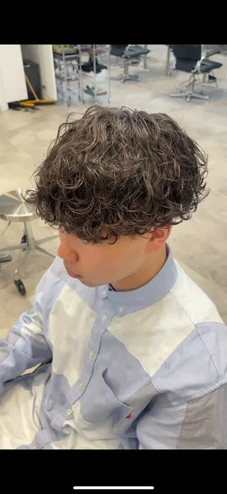 ショート パーマ fifth 児玉達哉 当日予約🙆のヘアスタイル