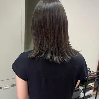 カラー ボブ/透明感カラー /坂口恵梨子のヘアスタイル