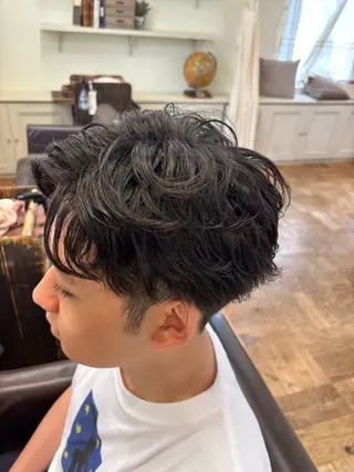 パーマ 古川 心のヘアスタイル