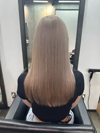 セミロング カラー 🫧シールエクステ/ カラー🫧アサミ️のヘアスタイル