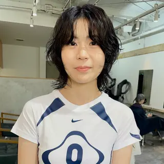 ミディアム カラー パーマ 野村矩樂/パーマ /縮毛矯正のヘアスタイル