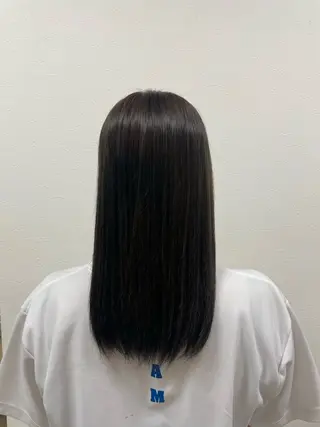 ロング カラー ミズキ【眉モデル 無料募集】のヘアスタイル