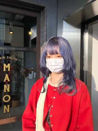 ロング the OSCAR所属・韓国ヘアスタイリスト Harukaのヘアスタイル