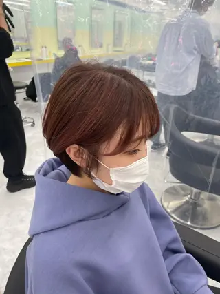 ショート カラー 横浜メンズパーマ🔥 大野賢人のヘアスタイル