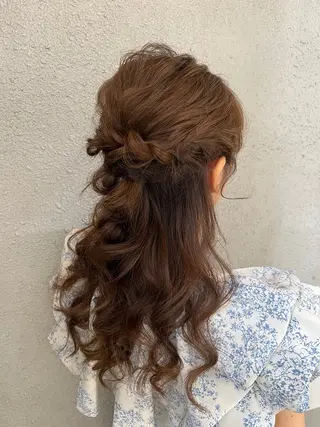 ロング ヘアアレンジ 山室 敬義のヘアスタイル