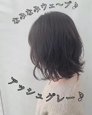 ミディアム カラー パーマ ヘアアレンジ メンズ キッズ ネイル マツエク・マツパ Zina福岡天神🪞 髪質改善🪞レイヤーのヘアスタイル
