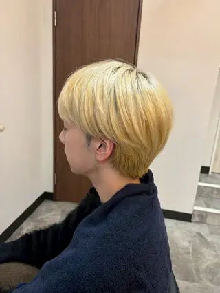 ミディアム メンズ 齋藤 優太朗 カットモデル募集‼️のヘアスタイル