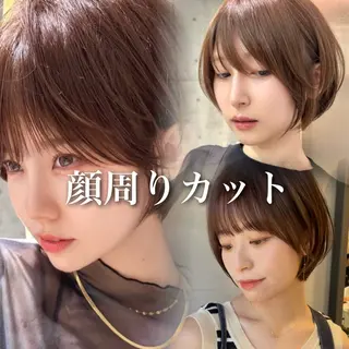 ショート カラー 💎白髪ぼかし💎 ウメダナオヤのヘアスタイル