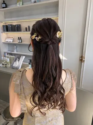 ロング ヘアアレンジ 髪質改善特化🥣🫧 天神美容室のヘアスタイル