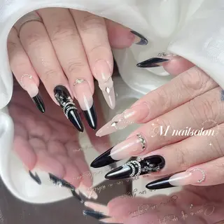ネイル M🌷nail 長さだし専門店のネイルデザイン