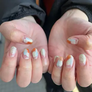 ネイル 🤎Two ERI🤎のネイルデザイン