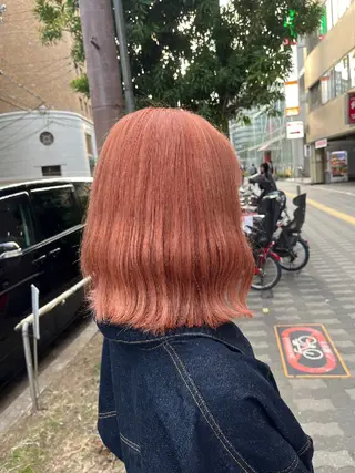 カラー 暖色🍎透明感カラー 🩵小林かりんのヘアスタイル
