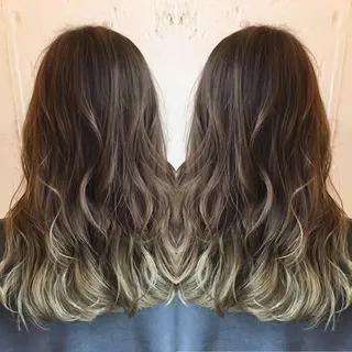 ロング カラー レイヤー/大人メンズ パーマ🌀 平島拓也のヘアスタイル