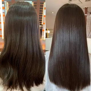 ロング 佐治 加奈子のヘアスタイル