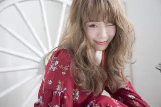 ロング カラー パーマ ✨hair make flencia✂️✨のヘアスタイル