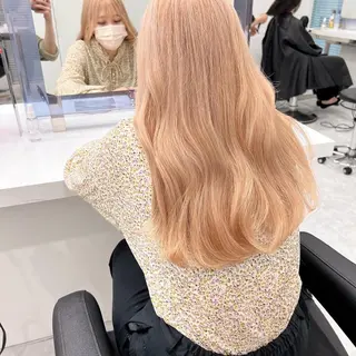 ロング ARMONY 神宮前所属・コテ巻き風パーマ 🦋そま🦋のヘアスタイル