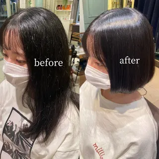 ショート 🎀オリーブベージュ /minami🎀のヘアスタイル