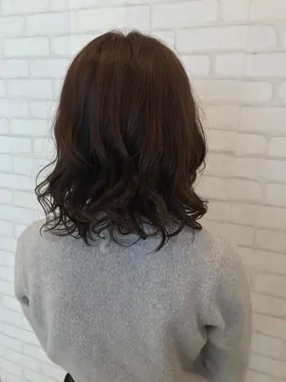 ミディアム カラー 中川 拓弥のヘアスタイル