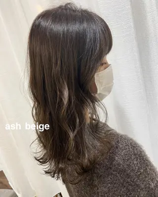 ロング カラー ヘアアレンジ merc.🌿💚 八幡真衣のヘアスタイル